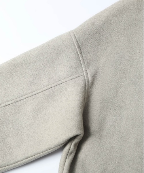 La-gemme（ラジェム）の「ロングチェスターコート（チェスターコート・レディース・ブラック/モカ/ベージュ/グレー/ブラウン・フリー）」の7枚目の写真