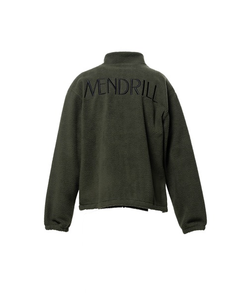 Mendrill(メンドリル)の「Mendrill Fleece Jacket(その他アウター・メンズ・ダークグリーン/ブラック・M/L/S)」の4枚目の写真