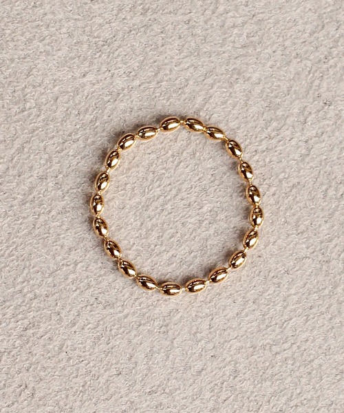 NOIR DE POUPEE（ノワールドプーペ）の「【WEB限定】K18vermeil チェーンリング オーバル（リング・レディース・ゴールド・#13/#15/#11）」の11枚目の写真