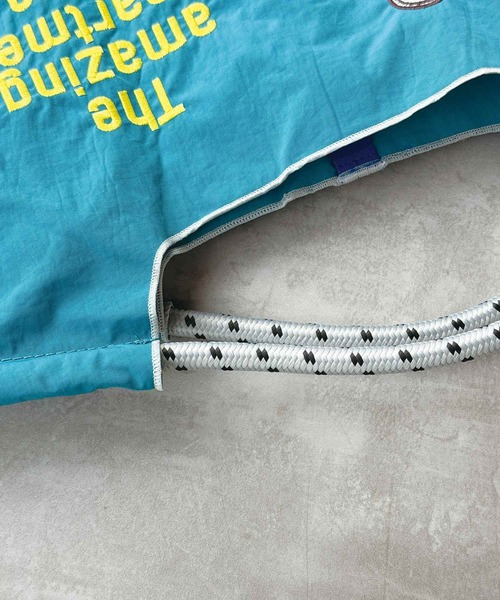 PICCIN（ピッチン）の「[Ball&Chain]shopping bag- C.CAGE M TURQUOISE（エコバッグ/サブバッグ・レディース・ブルー・FREE）」の5枚目の写真
