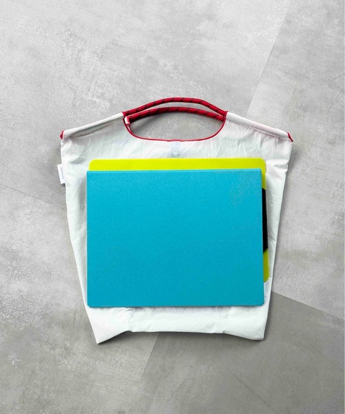 PICCIN（ピッチン）の「[Ball&Chain]shopping bag- C.CAGE M TURQUOISE（エコバッグ/サブバッグ・レディース・ブルー・FREE）」の9枚目の写真
