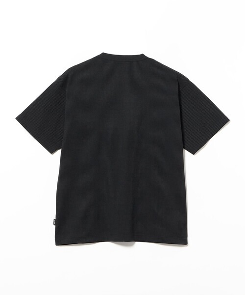 BEAMS(ビームス)の「ストレッチ ワッフル Tシャツ【リラックスフィット】(Tシャツ/カットソー・メンズ・オリーブ/ブラック/チャコールグレー/ホワイト・M/XL/S/L)」の16枚目の写真