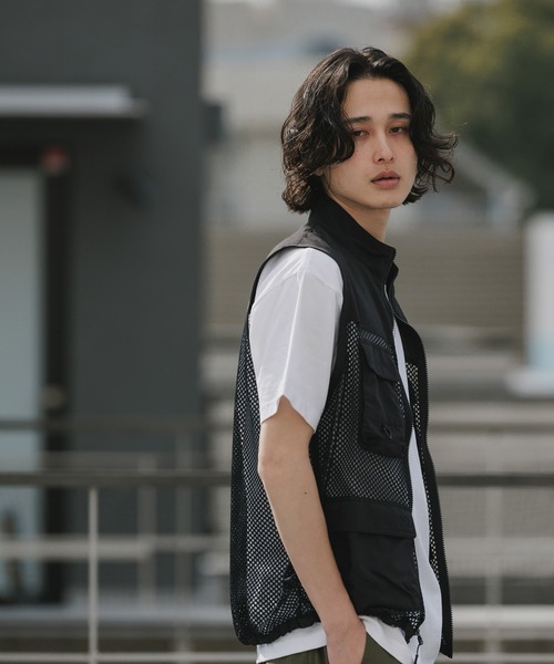 Columbia（コロンビア）の「Columbia/コロンビア Sugar Brook Ⅱ Vest オムニウィック メッシュ フィッシングベスト 2026年 夏 夏服 秋服（ベスト・メンズ・ブラック・M/L/XL）」の16枚目の写真