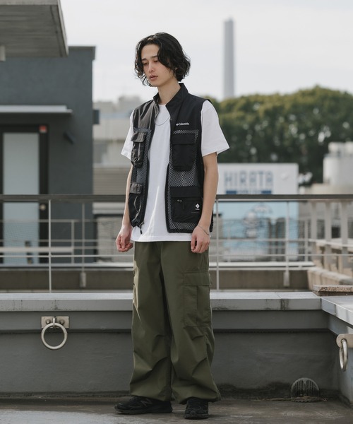 Columbia（コロンビア）の「Columbia/コロンビア Sugar Brook Ⅱ Vest オムニウィック メッシュ フィッシングベスト 2026年 夏 夏服 秋服（ベスト・メンズ・ブラック・M/L/XL）」の21枚目の写真