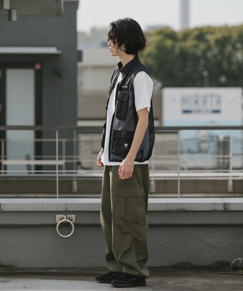 Columbia（コロンビア）の「Columbia/コロンビア Sugar Brook Ⅱ Vest オムニウィック メッシュ フィッシングベスト 2026年 夏 夏服 秋服（ベスト・メンズ・ブラック・M/L/XL）」の2枚目の写真