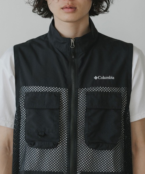 Columbia（コロンビア）の「Columbia/コロンビア Sugar Brook Ⅱ Vest オムニウィック メッシュ フィッシングベスト 2026年 夏 夏服 秋服（ベスト・メンズ・ブラック・M/L/XL）」の10枚目の写真