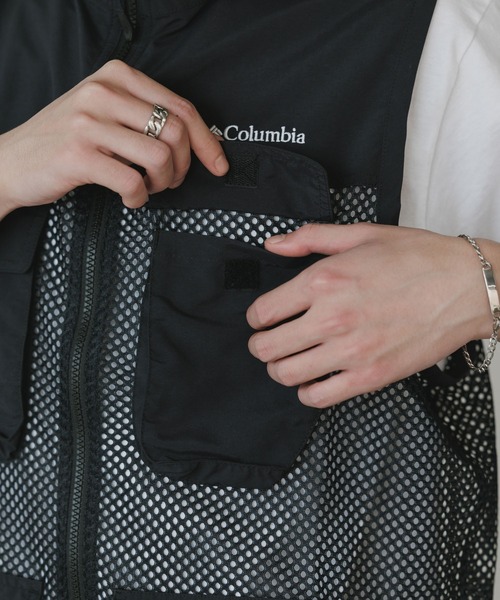 Columbia（コロンビア）の「Columbia/コロンビア Sugar Brook Ⅱ Vest オムニウィック メッシュ フィッシングベスト 2026年 夏 夏服 秋服（ベスト・メンズ・ブラック・M/L/XL）」の12枚目の写真