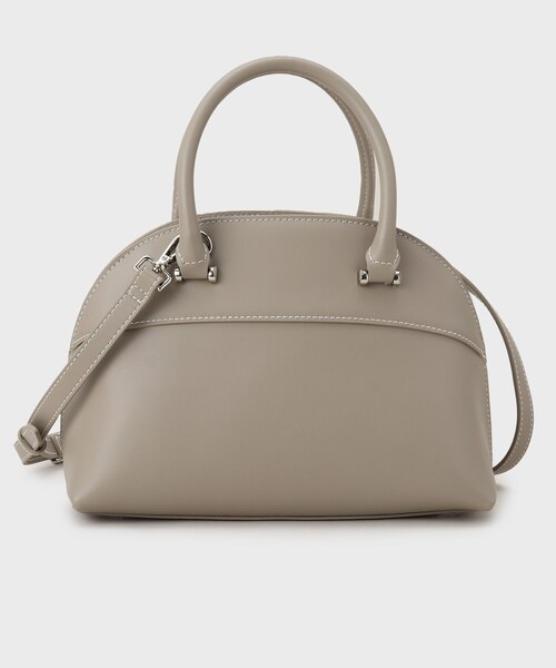 UNTITLED（アンタイトル）の「スプリットレザーラウンドボストンバッグ（ボストンバッグ・レディース・ベージュ/ピンク系/ブラック・99）」の7枚目の写真