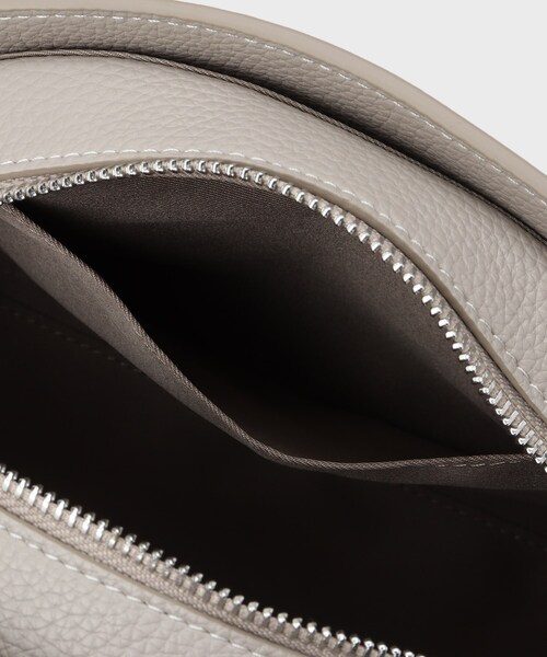 UNTITLED（アンタイトル）の「スプリットレザーラウンドボストンバッグ（ボストンバッグ・レディース・ベージュ/ピンク系/ブラック・99）」の14枚目の写真