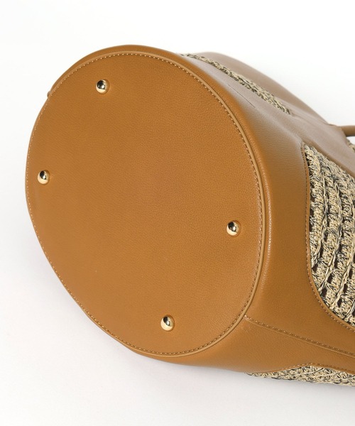 mysty woman(ミスティウーマン)の「【LE VERNIS】ハンドルトート(トートバッグ・レディース・ブラウン・FREE)」の14枚目の写真