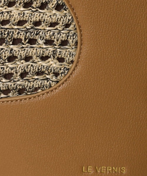 mysty woman(ミスティウーマン)の「【LE VERNIS】ハンドルトート(トートバッグ・レディース・ブラウン・FREE)」の8枚目の写真