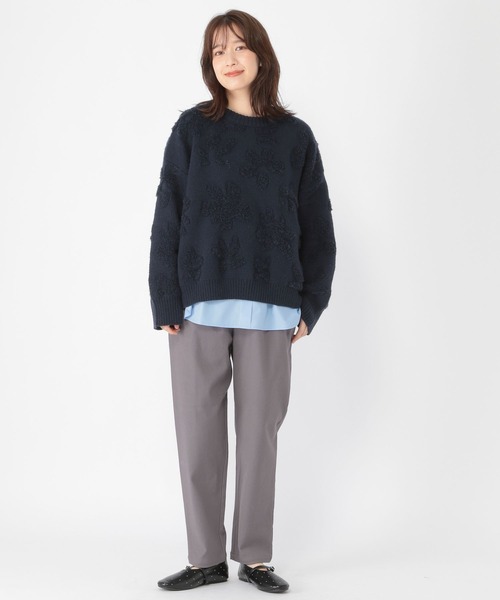 studio CLIP（スタディオクリップ）の「イージーあったかテーパードパンツ[プチ・プラスサイズあり]（その他パンツ・レディース・ブラック/アイボリー/グレー/モカ・LARGE/XXX-LARGE/XX-LARGE/MEDIUM/SMALL/PF/X-LARGE）」の13枚目の写真