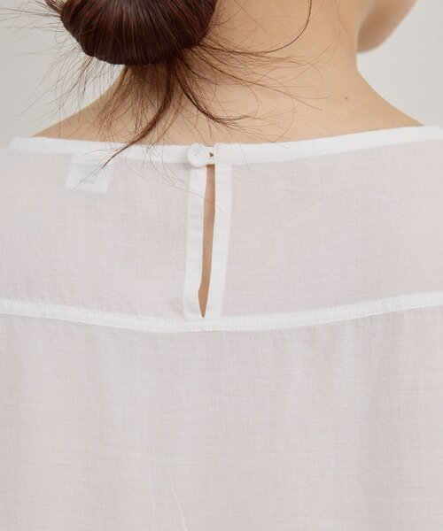 GALLARDAGALANTE（ガリャルダガランテ）の「【2026SS Debut】【Dhritië】【手洗い可】タックチュニック（シャツ/ブラウス・レディース・オフホワイト/ブラック/レッド・FREE）」の14枚目の写真