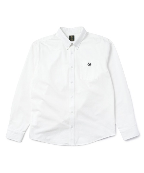 Noen(ノエン)の「オックスフォードBDシャツ(シャツ/ブラウス・メンズ・ホワイト/ブルー・LARGE/MEDIUM)」の3枚目の写真