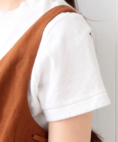 Ray BEAMS（レイビームス）の「RBS / サイド レースアップ オールインワン（つなぎ/オールインワン・レディース・ホワイト系その他/ブラウン・0/1）」の7枚目の写真