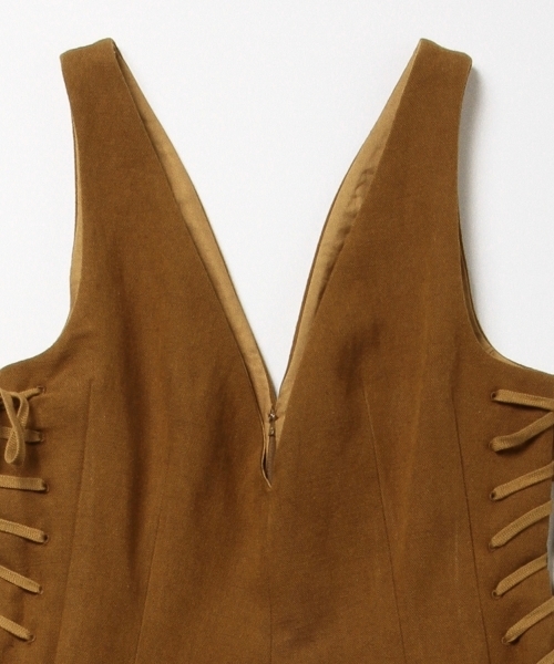 Ray BEAMS（レイビームス）の「RBS / サイド レースアップ オールインワン（つなぎ/オールインワン・レディース・ホワイト系その他/ブラウン・0/1）」の19枚目の写真