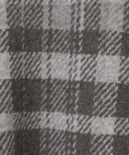 AMERICAN RAG CIE(アメリカンラグシー)の「【AMERICAN RAG CIE】チェックジャガードニット(MEN)(ニット/セーター・メンズ・グレー/ベージュ・LARGE/MEDIUM)」の10枚目の写真