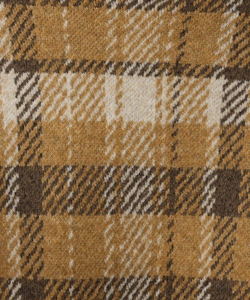 AMERICAN RAG CIE(アメリカンラグシー)の「【AMERICAN RAG CIE】チェックジャガードニット(MEN)(ニット/セーター・メンズ・グレー/ベージュ・LARGE/MEDIUM)」の11枚目の写真