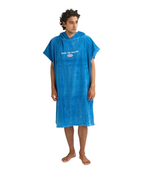 BILLABONG(ビラボン)の「BILLABONG メンズ MENS HOODED ポンチョ 【2026年春夏モデル】/ビラボンタオルお着替えポンチョ(ポンチョ・メンズ・マルチ/ブラック/ブルー・FREE)」の1枚目の写真