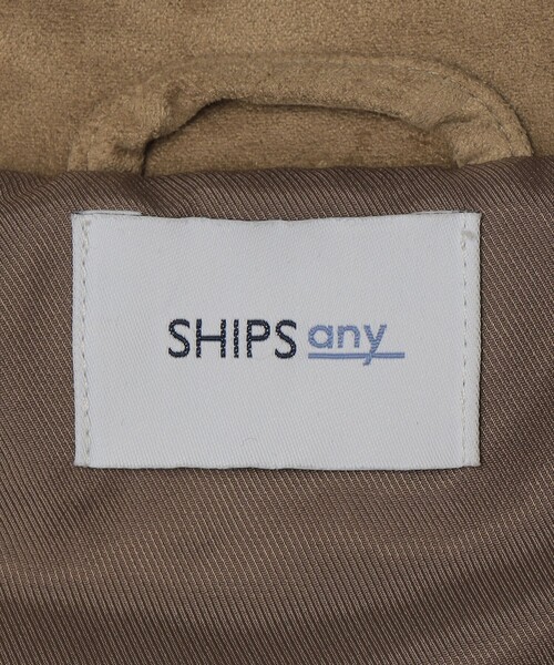 SHIPS any(シップス エニィ)の「SHIPS any: ピーチスキン リラックス ポケット ボタン ブルゾン◇(ブルゾン・メンズ・ベージュ/グレー・LARGE/MEDIUM)」の15枚目の写真