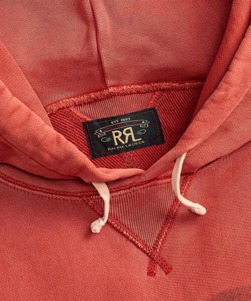 RRL（ダブル アール エル）の「Double RL ranch ロゴ フーディ（パーカー・メンズ・レッド・XXL/XL/S/M/L）」の6枚目の写真