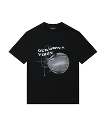WOOALONG | Vibe T-shirt - BLACK(Tシャツ/カットソー)