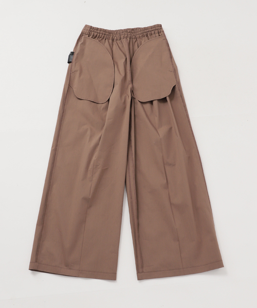 journal standard L'essage(ジャーナルスタンダードレサージュ)の「ウォッシャブル タイプライターイージーワイドパンツ(その他パンツ・レディース・カーキ/ブラック/ブラウン・38/36)」の12枚目の写真