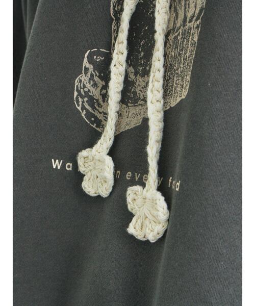 Samansa Mos2（サマンサ モスモス）の「お花モチーフバブーシュカ（ネックレス・レディース・キナリ/ダークブラウン・F）」の19枚目の写真