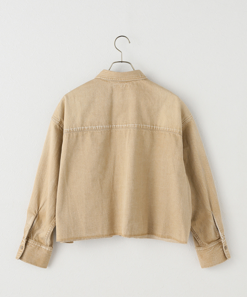 ライトオンスデニムクロップドシャツ（シャツ/ブラウス）｜JOURNAL