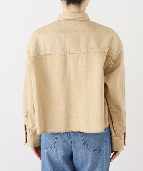 ライトオンスデニムクロップドシャツ（シャツ/ブラウス）｜JOURNAL