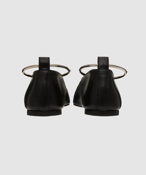 JIL SANDER(ジルサンダー)の「BALLERINA(パンプス・レディース・ブラック/ホワイト・35/36/37/38)」の6枚目の写真