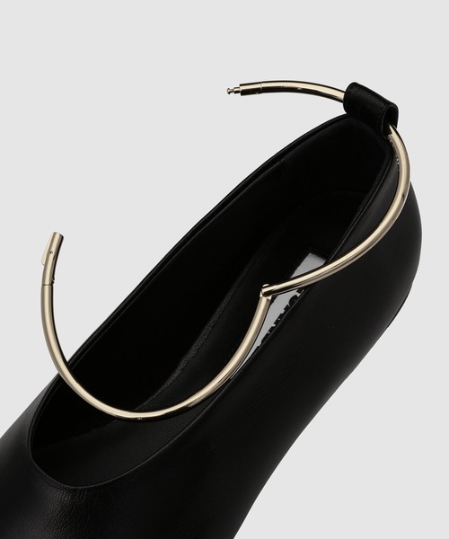 JIL SANDER(ジルサンダー)の「BALLERINA(パンプス・レディース・ブラック/ホワイト・35/36/37/38)」の8枚目の写真