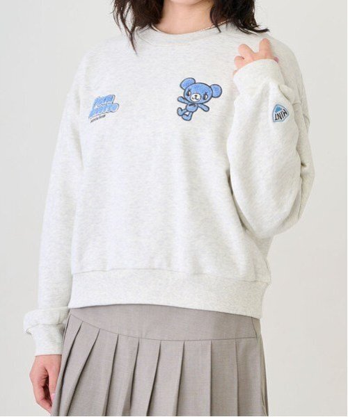 rimir スウェットプルオーバー♡ MYHIHNさま専用 18日までお取り置 ミントくん サガラ刺しゅうトレーナー（スウェット）｜ナルミヤ