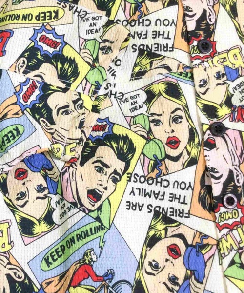 F.O.KIDS（エフオーキッズ）の「F.O.KIDS/エフオーキッズ レギュラーカラー 3色3柄ワイドシャツ 2026年春夏（シャツ/ブラウス・キッズ・ブラック/オフホワイト/オレンジ・140/150/160）」の4枚目の写真