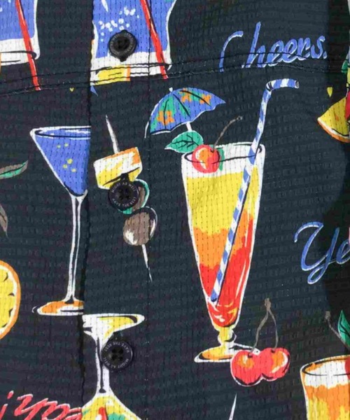 F.O.KIDS（エフオーキッズ）の「F.O.KIDS/エフオーキッズ レギュラーカラー 3色3柄ワイドシャツ 2026年春夏（シャツ/ブラウス・キッズ・ブラック/オフホワイト/オレンジ・140/150/160）」の5枚目の写真