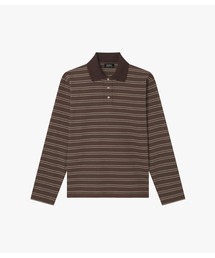 A.P.C.（アーペーセー）の「POLO MANCHES LONGUES RAYE（ポロシャツ）」