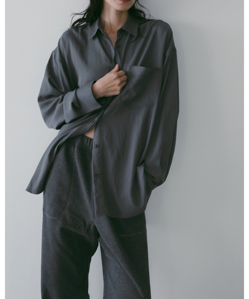 anuke（アンヌーク）の「Stitch Sweat Pants（その他パンツ・レディース・ホワイト/チャコールグレー・36inch/38inch）」の21枚目の写真