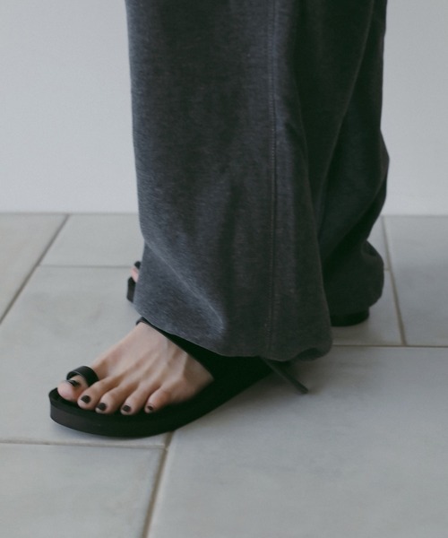 anuke（アンヌーク）の「Stitch Sweat Pants（その他パンツ・レディース・ホワイト/チャコールグレー・36inch/38inch）」の14枚目の写真