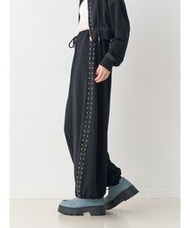 jouetie | バレルレッグルーズスタッズスウェットパンツ【セットアップ対応】(スウェットパンツ)