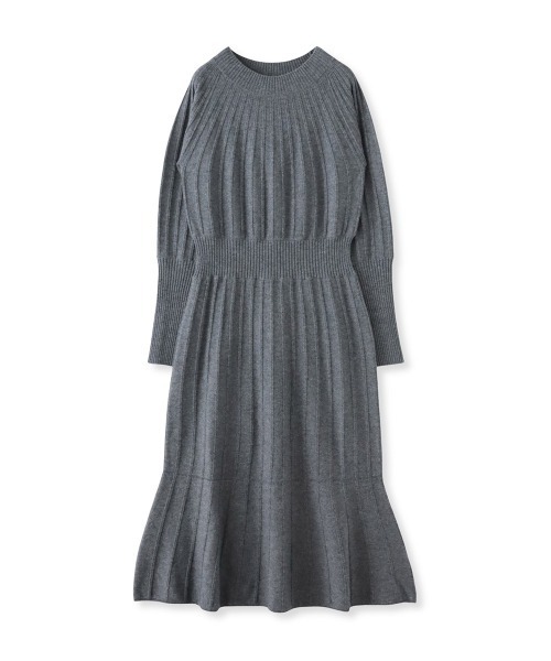 Viaggio Blu(ビアッジョブルー)の「ニットワンピース(ワンピース・レディース・オフホワイト/ブラック/ライトグレー/ブルー系その他・S/M)」の13枚目の写真