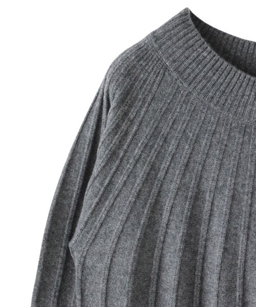 Viaggio Blu(ビアッジョブルー)の「ニットワンピース(ワンピース・レディース・オフホワイト/ブラック/ライトグレー/ブルー系その他・S/M)」の15枚目の写真