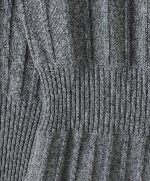 Viaggio Blu(ビアッジョブルー)の「ニットワンピース(ワンピース・レディース・オフホワイト/ブラック/ライトグレー/ブルー系その他・S/M)」の16枚目の写真