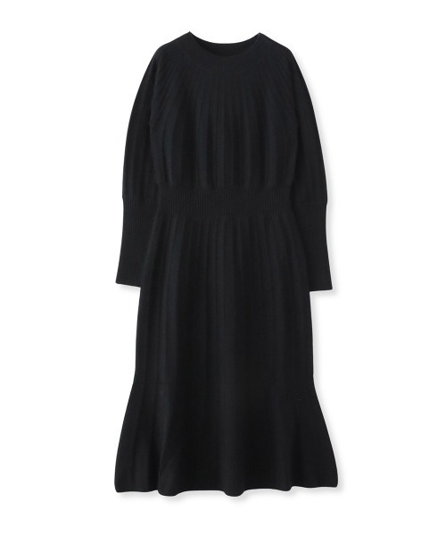 Viaggio Blu(ビアッジョブルー)の「ニットワンピース(ワンピース・レディース・オフホワイト/ブラック/ライトグレー/ブルー系その他・S/M)」の22枚目の写真