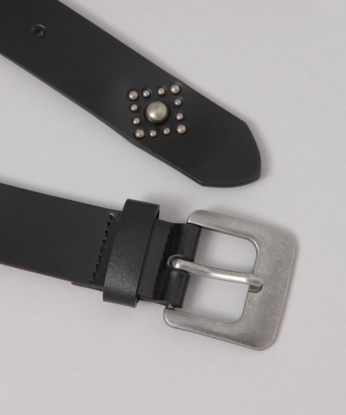 JEANASIS（ジーナシス）の「スタッズデザインベルト/639524（ベルト・レディース・ブラック/ブラウン・FREE）」の4枚目の写真