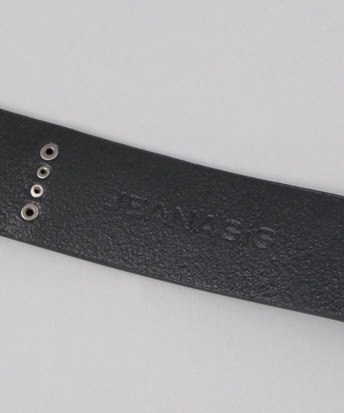 JEANASIS（ジーナシス）の「スタッズデザインベルト/639524（ベルト・レディース・ブラック/ブラウン・FREE）」の6枚目の写真