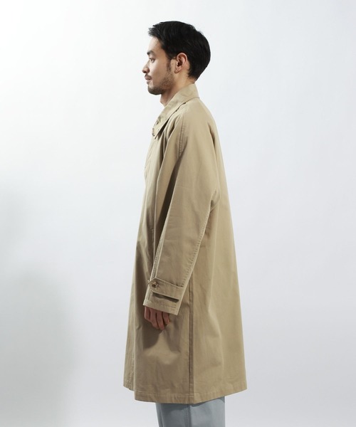 BAYFLOW(ベイフロー)の「ステンカラーコート(ステンカラーコート・メンズ・ベージュ・FREE)」の4枚目の写真