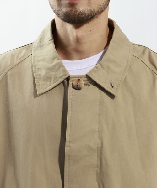 BAYFLOW(ベイフロー)の「ステンカラーコート(ステンカラーコート・メンズ・ベージュ・FREE)」の6枚目の写真