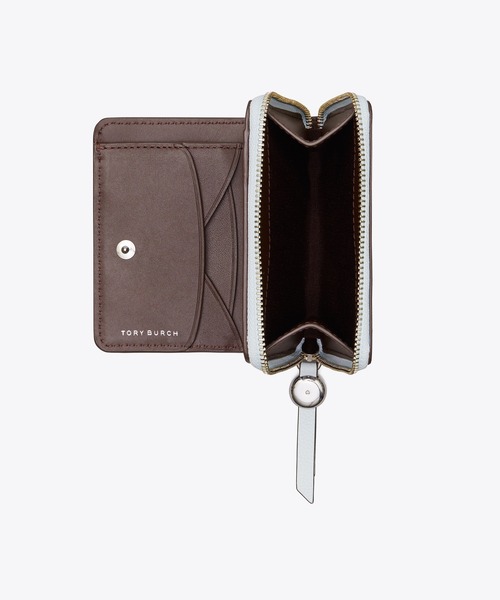 TORY BURCH(トリーバーチ)の「ロミー バイフォールド ウォレット(財布・レディース・アッシュ/モカ/ブラック/ライトブルー・ONE SIZE)」の6枚目の写真