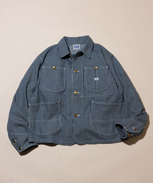Lee（リー）の「Lee × FREAK'S STORE/リー 別注 LOCO JACKET/別注 ロコ デニムジャケット カバーオール（ブルゾン）」