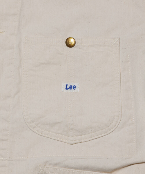 Lee(リー)の「Lee × FREAK'S STORE/リー 別注 LOCO JACKET/別注 ロコ デニムジャケット カバーオール(ブルゾン・メンズ・ナチュラル/その他9・MEDIUM/LARGE)」の5枚目の写真